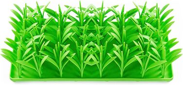 Килимок для котячого трави, силіконовий килимок для котів, інтерактивна килимок-нюхалка для собак та котів, іграшка-головоломка для тренування носа