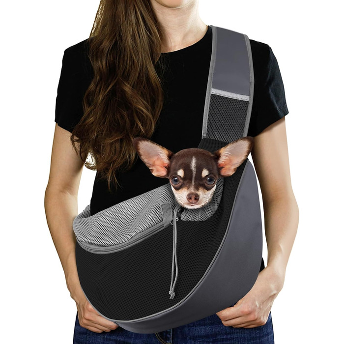 Побудована сумка-переноска для собак Pawaboo, переноска для тварин, регульована сумка-переноска для собак, сумка через плече для домашніх тварин, транспортна сумка для домашніх тварин, переноски для собак, пледові рушники для активного відпочинку на приро