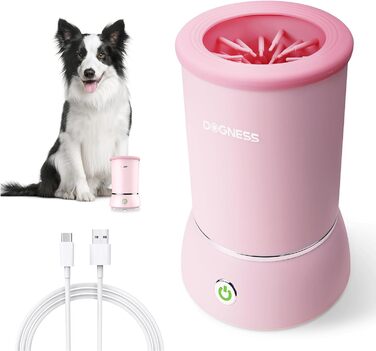 Електричний мийник лап для собак DOGNESS, USB, 360°