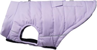 Зимова куртка для собак Spark Paws Warmshield™, флісова, водовідштовхувальна, вітрозахисна, з відбивачами, для середніх і великих порід, парка від холоду, лілова, розмір M