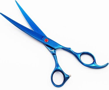 Професійний набір ножиць для грумінгу собак та котів, нержавіюча сталь, прямі, розріджуючі та вигнуті ножиці, гребінець, етиуль