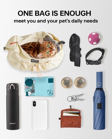 Сумка-переноска для собак і котів, жовта, до 5,4 кг, ергономічна, для прогулянок та подорожей