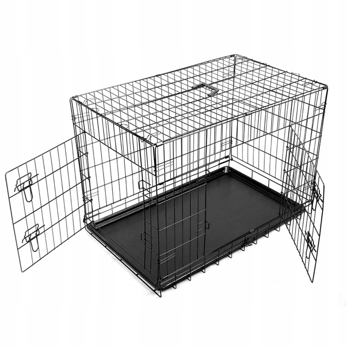 Металева клітка GS для малих собак, 54 x 76 x 61 см