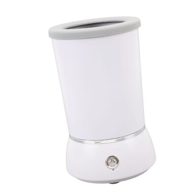 Автоматичний очисник лап для собак, портативний мийник лап для домашніх тварин з 2 швидкостями, м'які силіконові щетинки, перезаряджається, вбудований акумулятор 800 mAh, білий