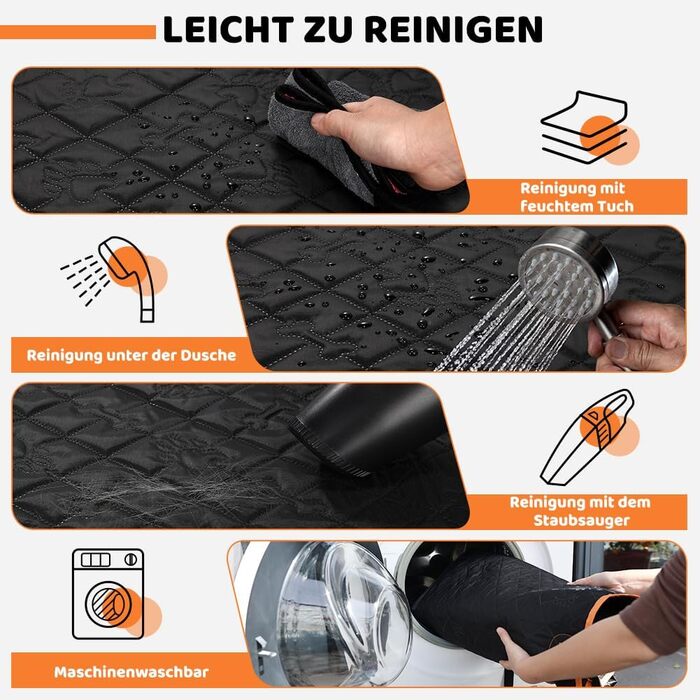 Захисний чохол на сидіння автомобіля для собак KYG, з кріпленням для собак, зносостійкий та водовідштовхуючий, 132x58x46 см