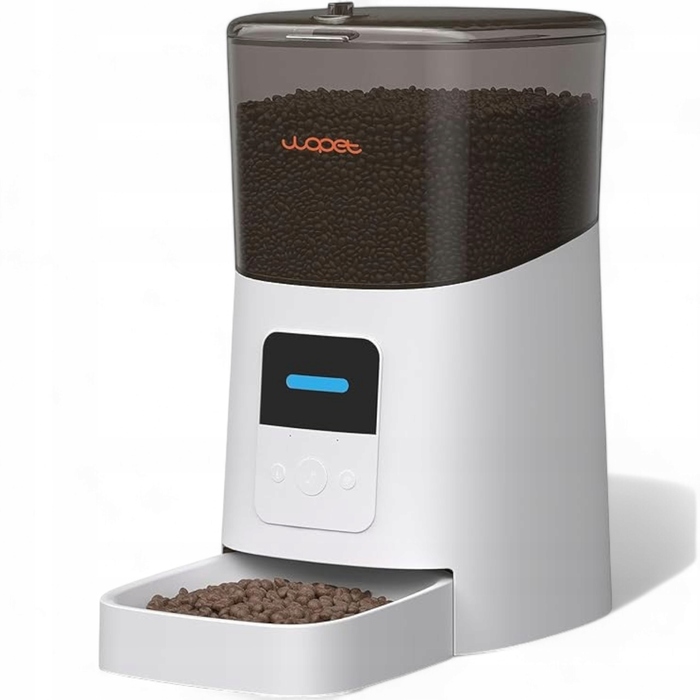 Автоматична годівниця для домашніх тварин із датчиком низького рівня корму