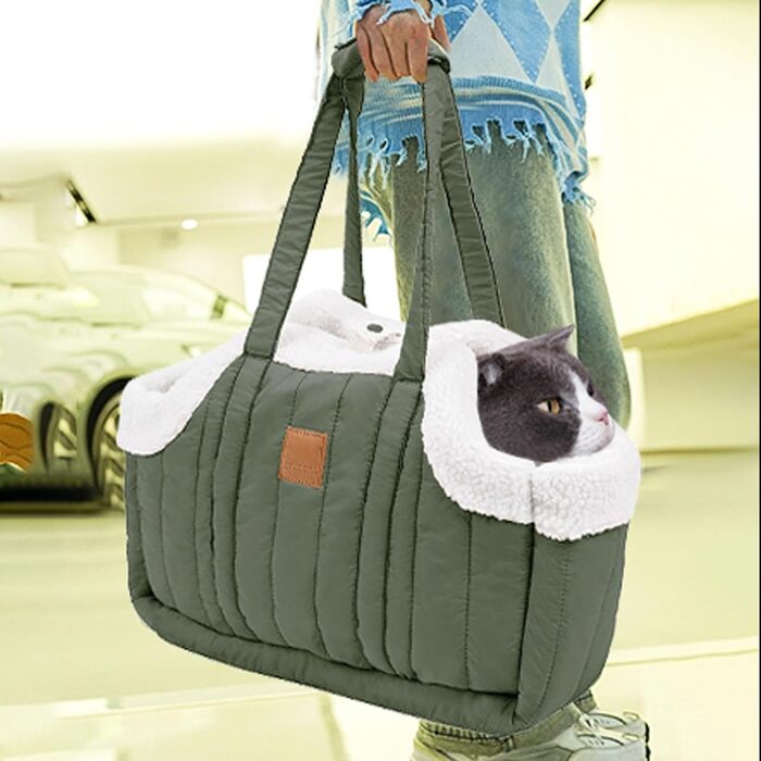 Сумка-переноска для собак та котів до 3 кг, дихаюча, на плече, B AS SHOW