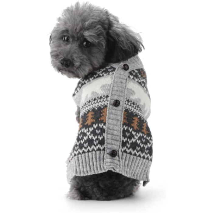 Пуловер для собак на Новий Рік: теплий світер для цуценят та собак середніх розмірів (XXL, Ейсбер)