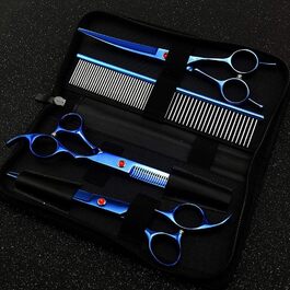 Набір для грумінгу собак QUNINE: 3 ножиці, нержавіюча сталь, професійний грумінг вдома