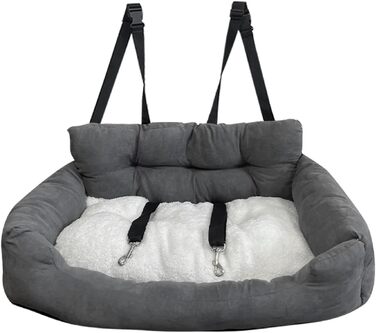 Підвищення для собак у автомобільне сидіння, автопідвищення для маленьких та середніх собак або котів, універсальне зручне ліжко для собак