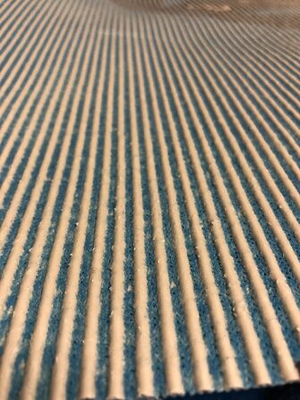 Килимок для собак Elropet Premium 30mm, антиковзаюча підстилка для собак S/M/L, Vet Bed, для маленьких та великих собак, синій кісточковий принт (80x50 см)