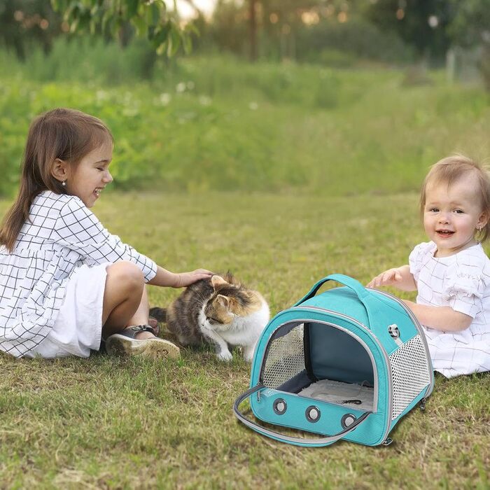 Переноска для дрібних тварин Kleine Haustier-Tragetasche 30x27x21 см: для морських свинок, щурів, птахів