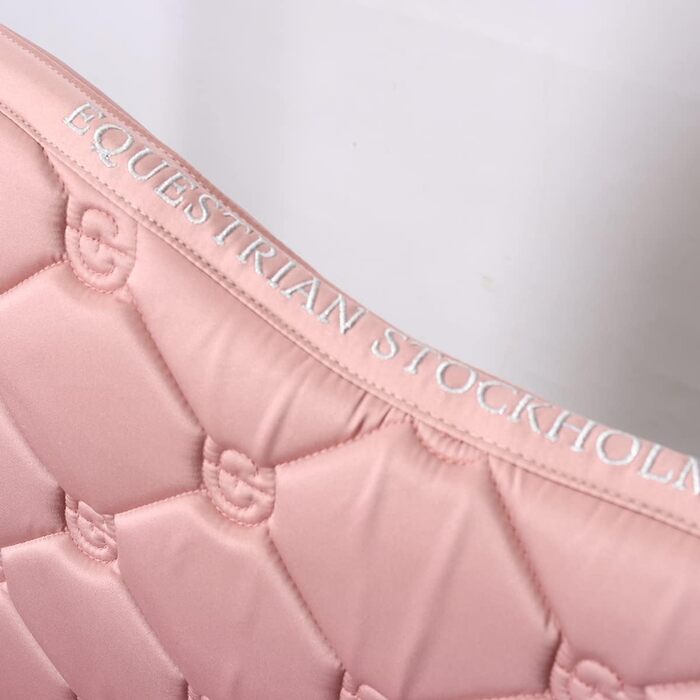 Вальтрап для виїздки Equestrian Stockholm Pink Pearl, блискучий, рожево-перламутровий
