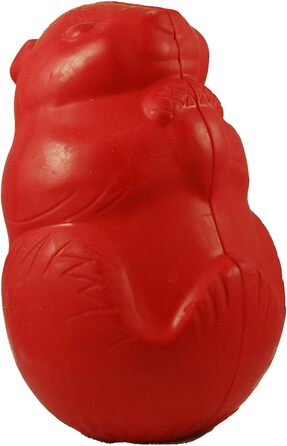 Іграшка для собак Jolly Pets Critter Squirrel, велика, 14 см, червона