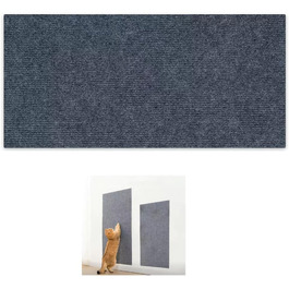 Килимок для котів з ефектом захисту меблів, сірий, для дряпання та лазіння