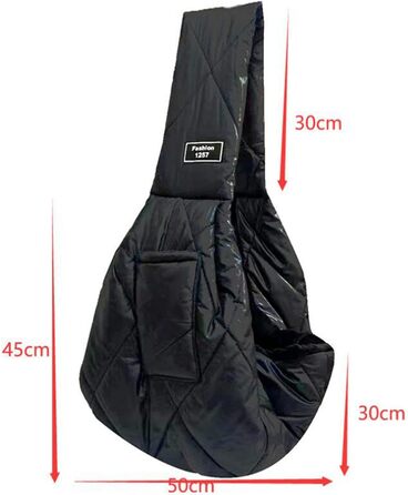 Чорна переноска для собак та котів, зимова, з м'яким ременем, сумка-переноска для маленьких тварин