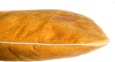 М'яке ліжко для собак середнього розміру, 90x60 см, велюр, зелений колір, легко миється