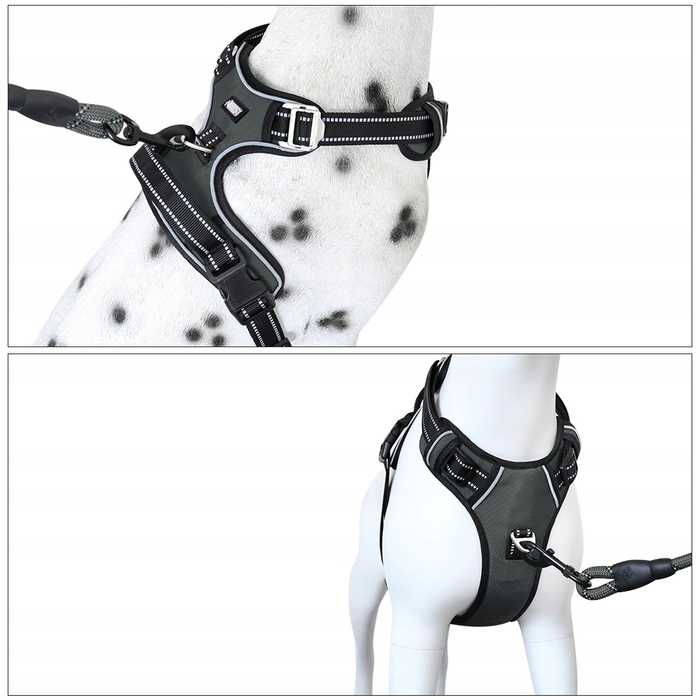 Шлейка для собак, що тягнуть HUGGY DOGGY easy walk, розмір S