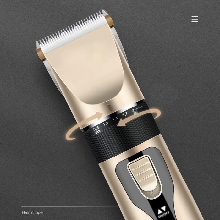 Електрична машинка для стрижки собак та котів - безшумна, акумуляторна, бездротова, для догляду за шерстю