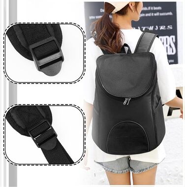 Рюкзак для тварин: переноска для собак та котів з вікном, дихаючий, зручний, складний, сітка, переноска для котів та собак