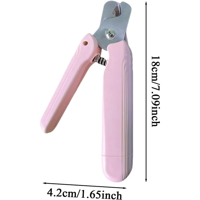 Електричні ножиці для собак 2-в-1, рожеві: безпечний триммінг, точний зріз, перезаряджувані, для домашнього та подорожнього використання