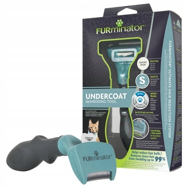 FURminator гребінець для короткошерстих котів малих порід (S)