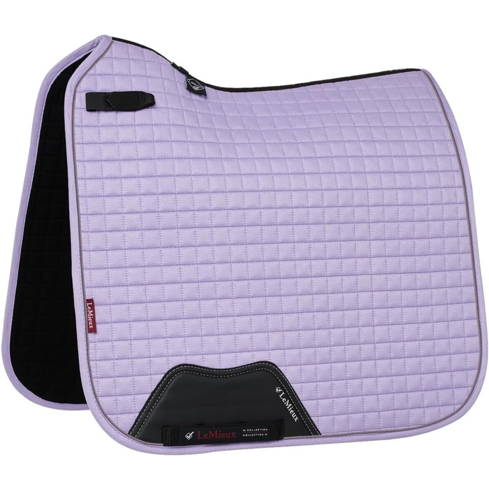 LeMieux Luxury Dressage Schabracke sage — Люксовий вальтрап для виїздки, м'який, колір шавлія