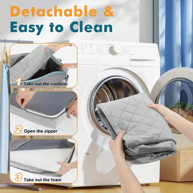 Автокрісло для собак великих порід Tivray, для собак вагою до 54 кг або 2 середніх собак, з пам'яті ефектом, знімний та миючий чохол, для заднього сидіння