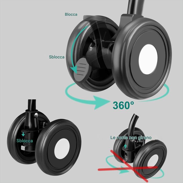 Дитячий візок для тварин BAKAJI 2 в 1, 40 кг, складний, знімний кокон, візок для собак та котів з кошиком для зберігання (блакитний)