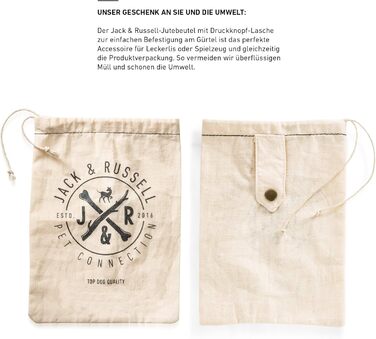 Преміум шкіряний нашийник для собак Jack Russell Lilly - нашийник з натуральної шкіри, преміум якість (XXL, S 32-39.5 см, Колір: Коричневий/Чорний)