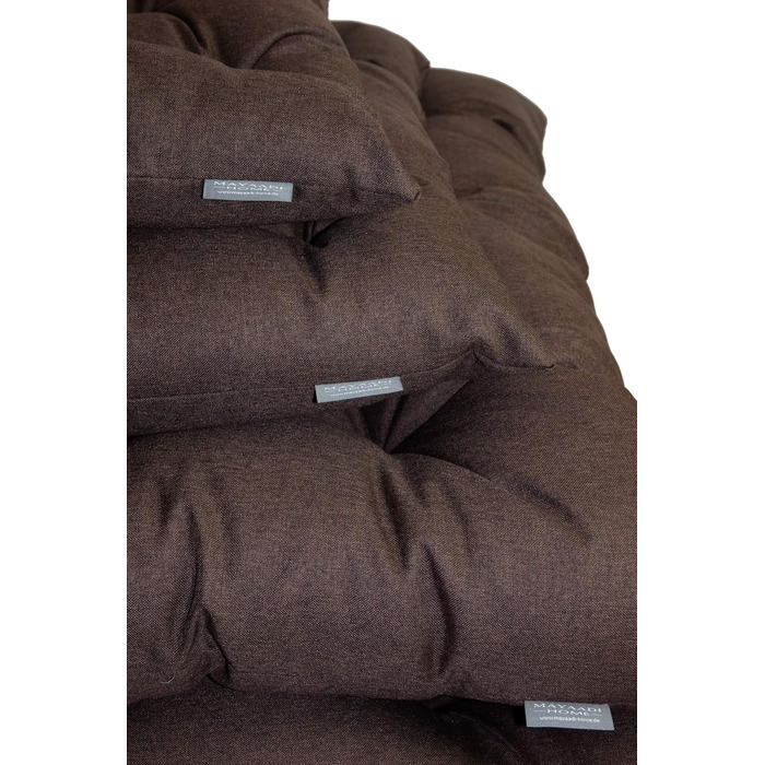 Ортопедичне ліжко для собак Mayaadi-Home: м'яке, зручне, для алергіків (60x50 см, коричневе)