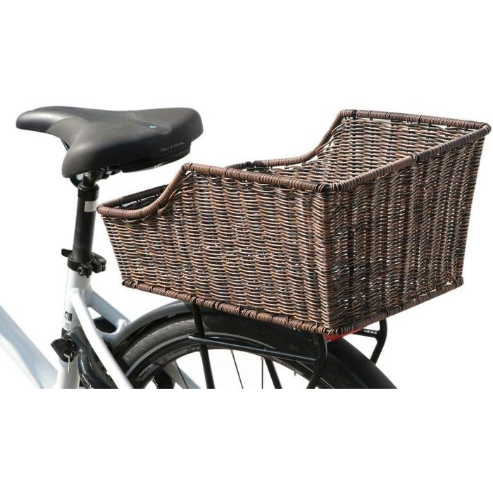 Фahrradkorb LTJ 030017: Кошик на багажник для велосипеда, пластик, ротанг