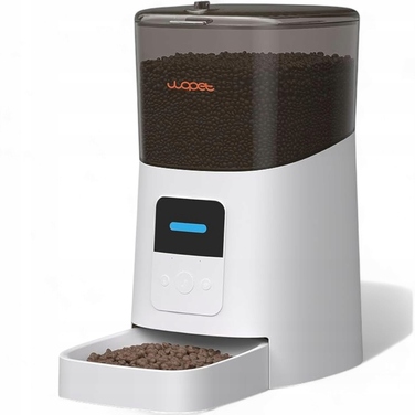 Автоматична годівниця для домашніх тварин із датчиком низького рівня корму