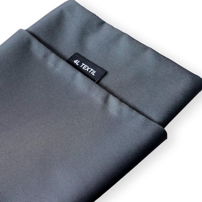 Водонепроникне собаче ліжко 4L Textil ZOE для собак середніх порід (60x50 см, графіт)