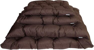 Ортопедичне ліжко для собак Mayaadi-Home: м'яке, зручне, для алергіків (60x50 см, коричневе)