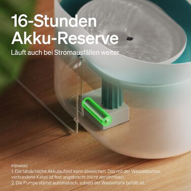 PETLIBRO фонтанчик для собак та котів, 8л, білий. Тиха робота 26dB, захист від розливу, легка чистка, підходить для великих собак та кількох котів