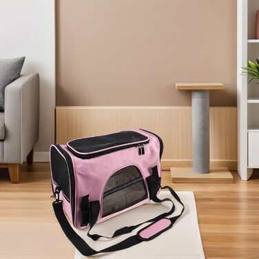 Транспортна сумка для котів та дрібних тварин Aboodam - складана, дихаюча, з надійним закриттям