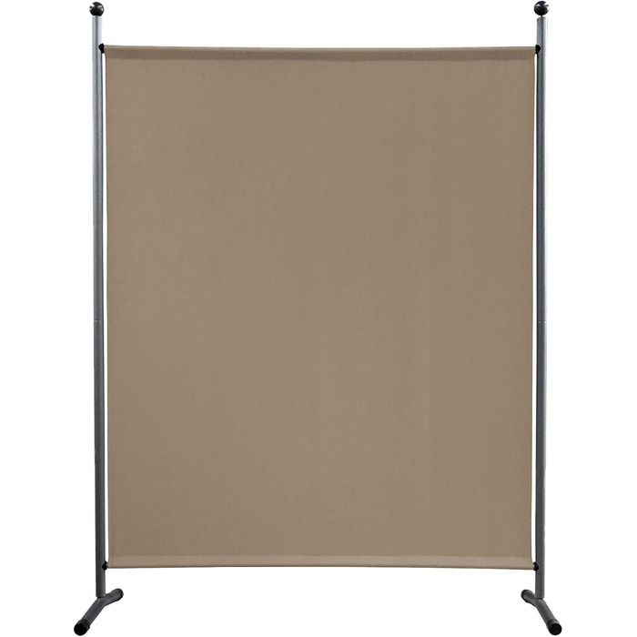 Ширма QUICK STAR Paravent з тканини, 150 x 190 см, бежева - для дому, саду, балкону