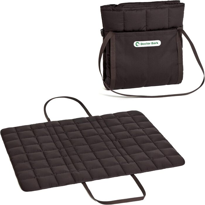 Сумка для собак та господарів Doctor Bark, зручна подорожня ковдра, підходить для алергіків, прання при 95°C, великий розмір, коричневий колір