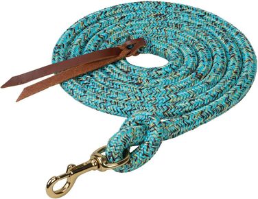 Масляний нагрудник Weaver Leather Rough Out для дорослих, поліестер, ковбойський повідок із карабіном, 1,6 см x 3 м