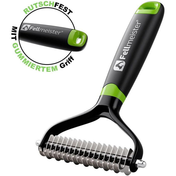 Щітка для собак та котів з короткою та середньою шерстю | Щітка від ковтунів та вичісування | Інструмент для грумінгу шерсті (7-9,5 см)