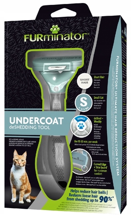 FURminator гребінець для короткошерстих котів малих порід (S)