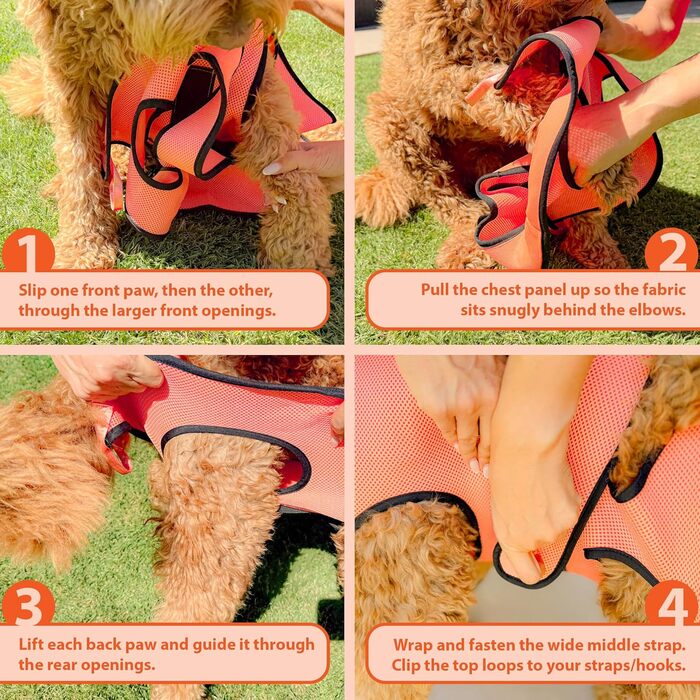 ГамІнВей Гамак для догляду за тваринами - блакитний для великих собак, гамак-сумка для тварин, обтискний ремінь для догляду за кігтями та вухами/догляду за очима (блакитний)