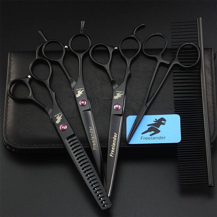 Набір для грумінгу собак Linker Hand: ножиці, розпушувачі, гребінці