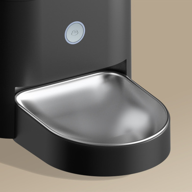 Автоматична годівниця Balimo для котів та собак з нічним підсвічуванням, чорна, 3 л