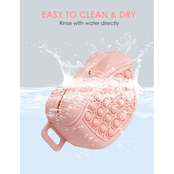 Сумка для ласощів для собак Gobeigo з клікером для дресирування, магнітною застібкою, рожевого кольору