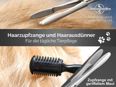 Набір для догляду за лапами та шерстю собак: 5-ти елементний набір професійних ножиць