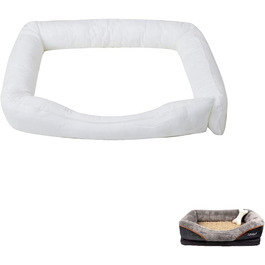Ортопедичне ліжко для собак JOYELF з Memory Foam, подушка для шиї, XL (40'x30') / S (68x50 см)