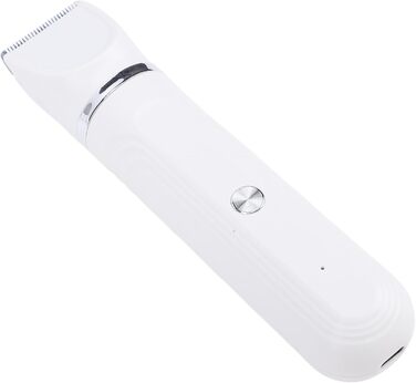 Набір для грумінгу собак Haofy: 4-в-1, бездротовий триммер з LCD-дисплеєм, шумовидалення, для професійного догляду за шерстю котів та собак (білий)