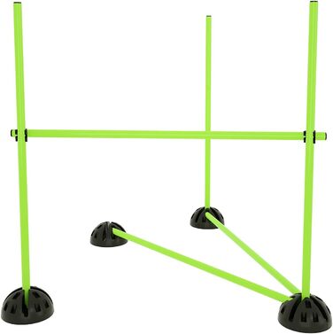 Набір стрибкових стіжок LZQ для розвитку спритності та координації. Ідеально для спортивних клубів та шкіл. Зелений колір